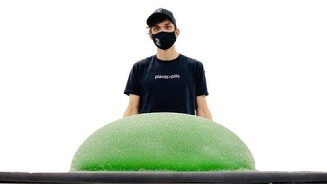 This “super-sized THC gummy” weighs 135 pounds and is in Missouri, according to Good Day Farm dispensary.