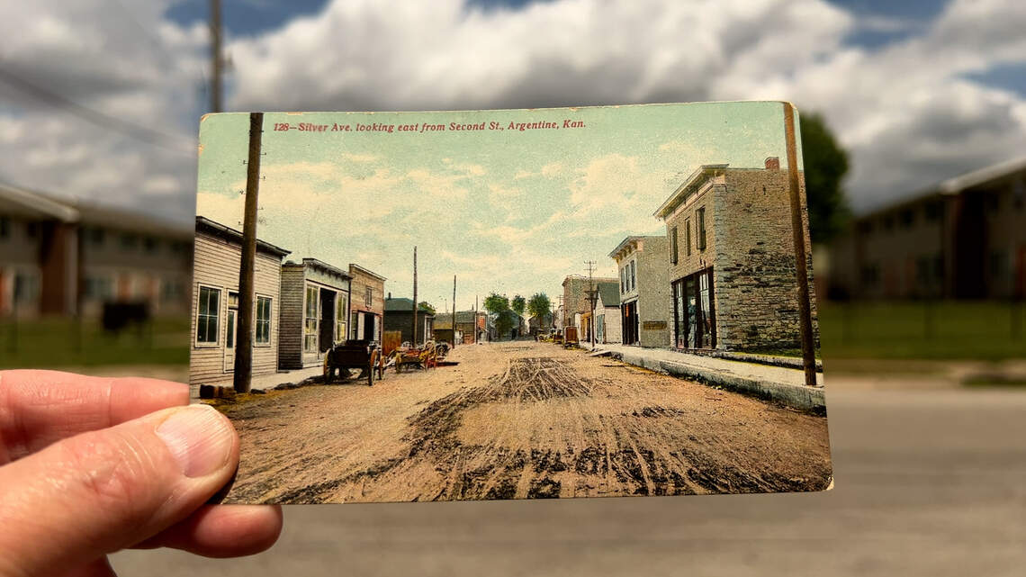 Wagons loaded with gold and silver once rolled down the streets of this KCK neighborhood