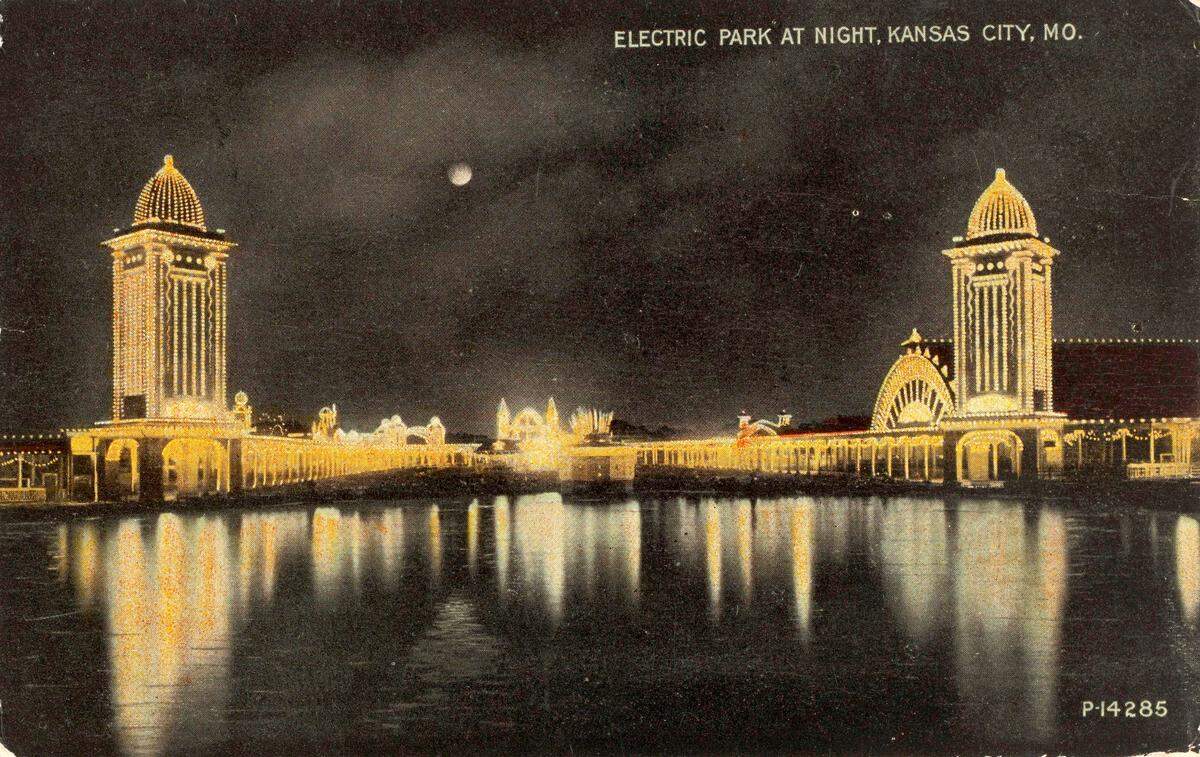 Electric Park at night