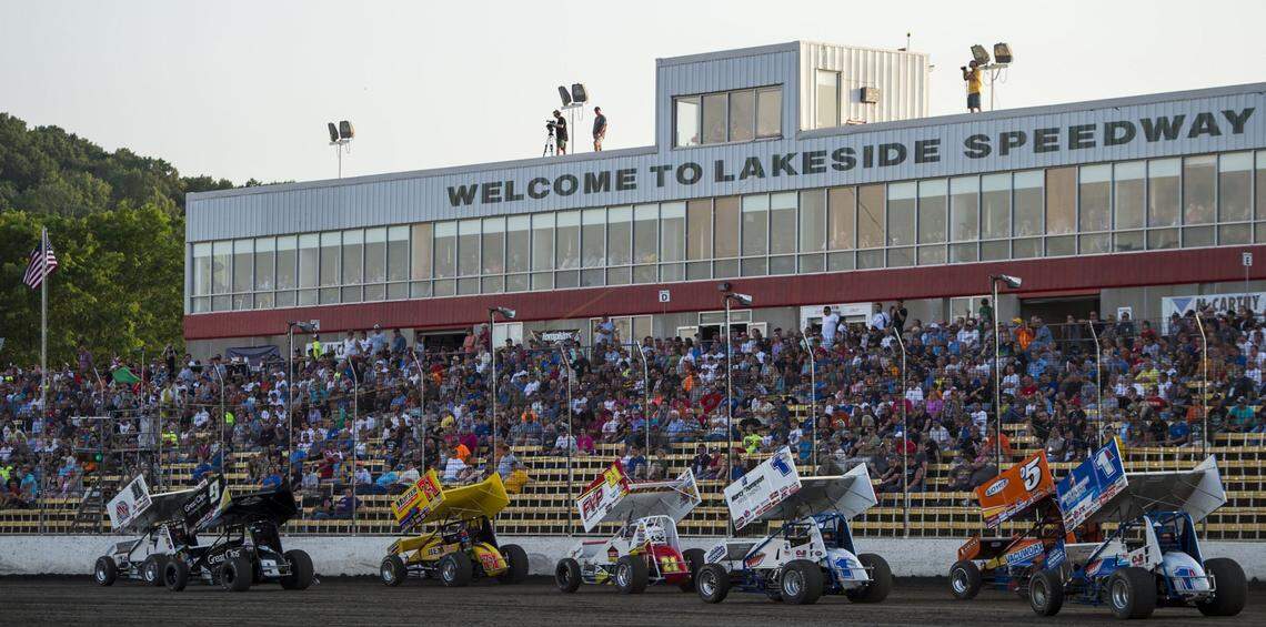 Lakeside Speedway in Kansas City, Kansas.