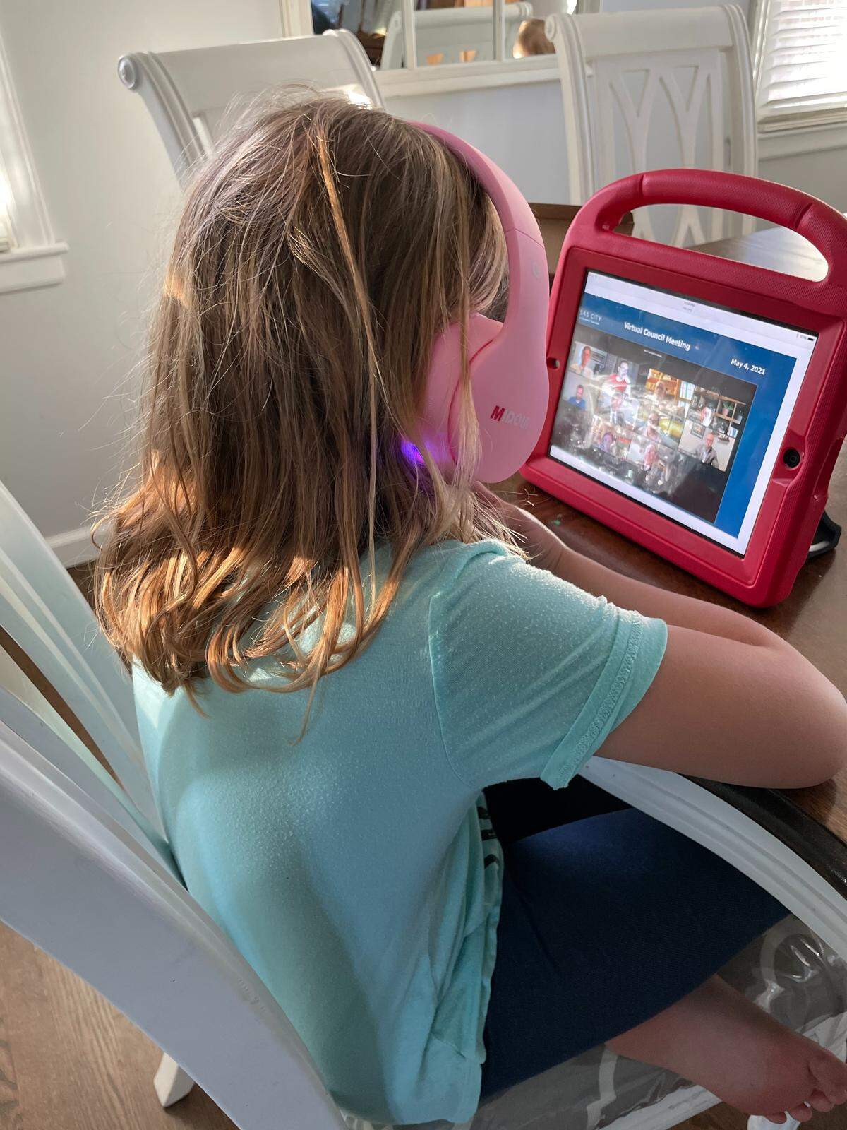 At just 9 years old, one of Clarke’s neighbors followed developments surrounding the park through virtual City Council meetings.
