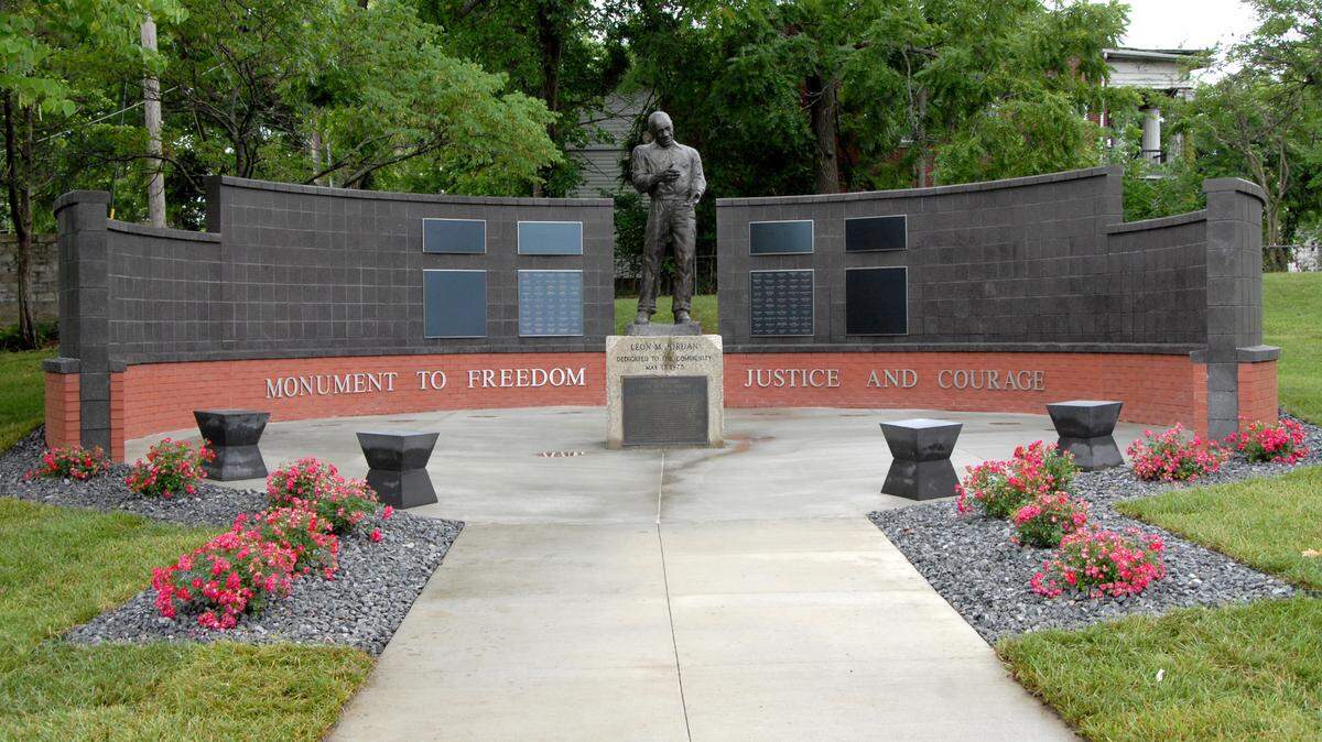 Every year the names of Kansas City crusaders who work to insure the continued civil rights of their neighbors are added to the Freedom, Justice and Courage wall at Leon M. Jordan Memorial Park