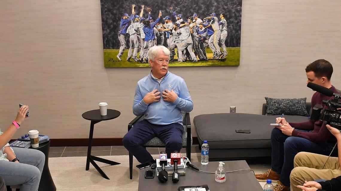 During Saturday’s Royals Rally at Kauffman Stadium on Feb. 4, 2023, John Sherman, chairman and CEO of the Royals, sat down with the media to talk about plans for a new stadium.