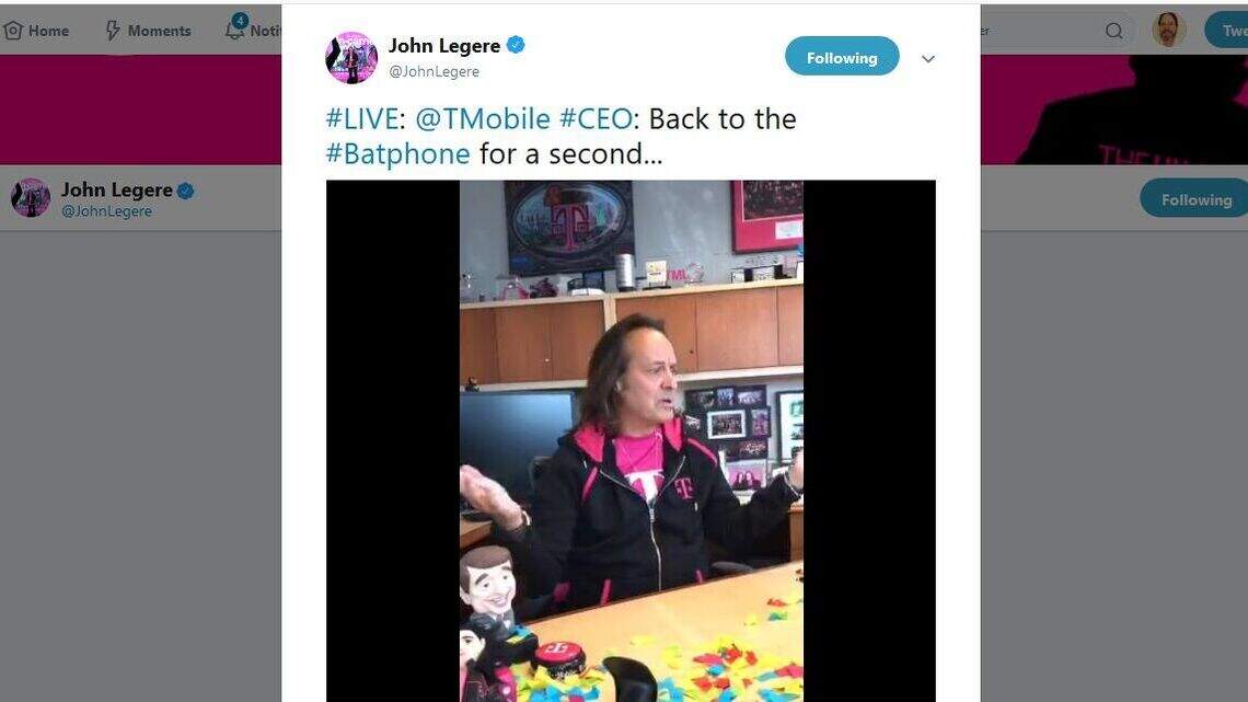 Holy hacker, Batman! T-Mobile’s John Legere apologizes after Batphone session