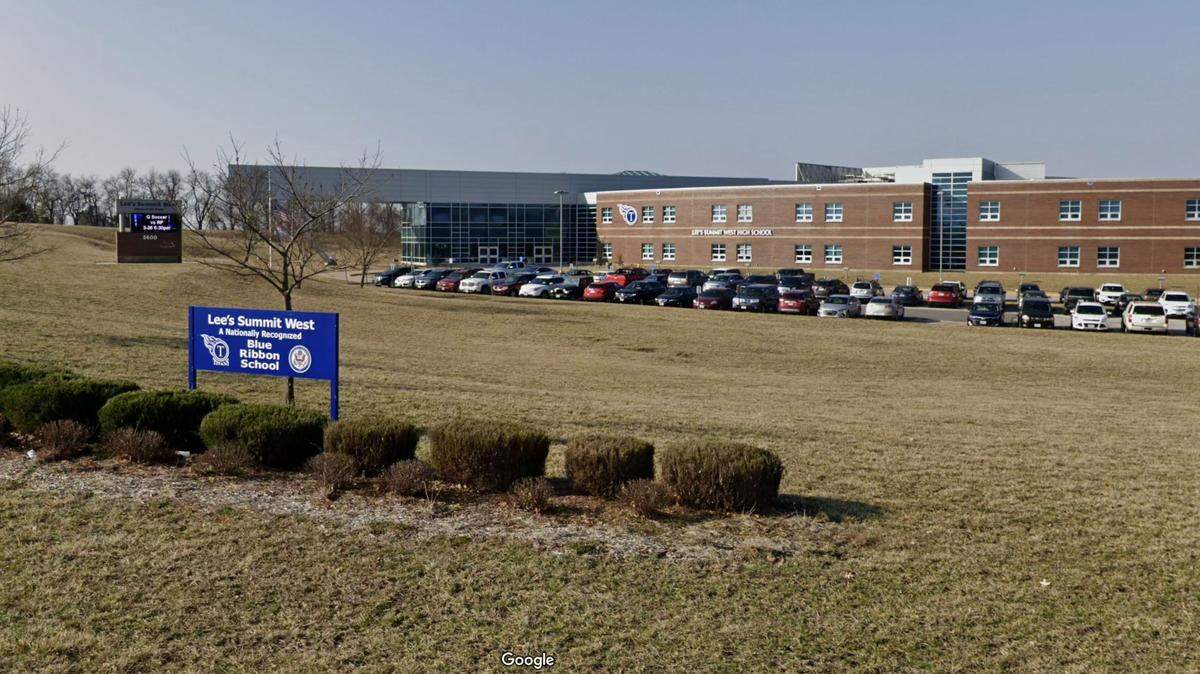 Seth Brummond, a math teacher at Lee’s Summit West High School, has been charged in U.S. District Court in Kansas City with possessing and distributing online child sexual abuse videos. This Google Maps Street View image of the school is from 2019.