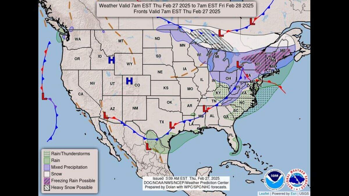 Spring-like weather will continue in the Kansas City area as temperatures will be well above average for this time of year, according to the National Weather Service. Gust winds will make it risky for fires. Outdoor burning is discouraged.