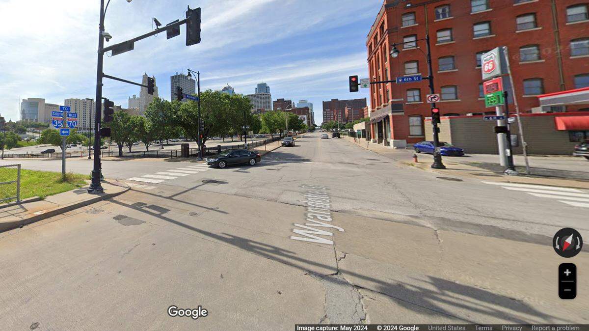 A woman died in a hospital three days after she was hit by a passenger bus near West 6th and Wyandotte Streets in downtown Kansas City, police said.