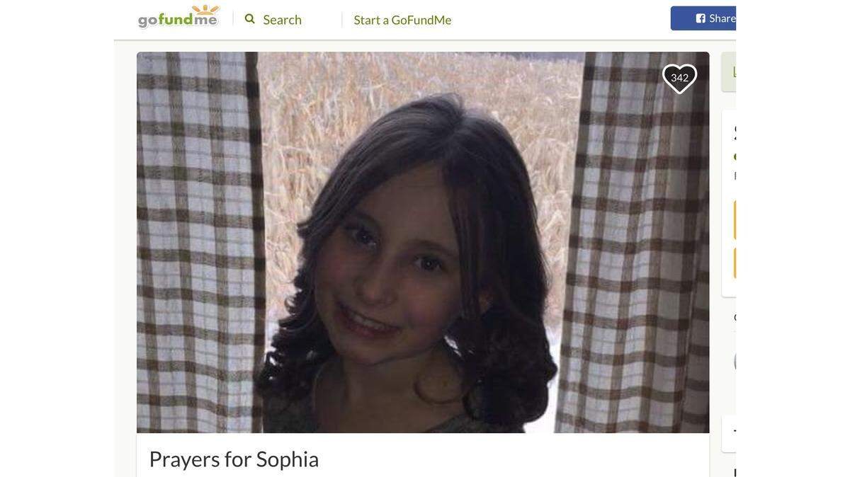 Sophia Daugherty, a 10-year-old fifth-grader with diabetes from New Castle, Pennsylvania, died Wednesday after her blood sugar suddenly dropped during a sleepover with her “best friend forever.”
