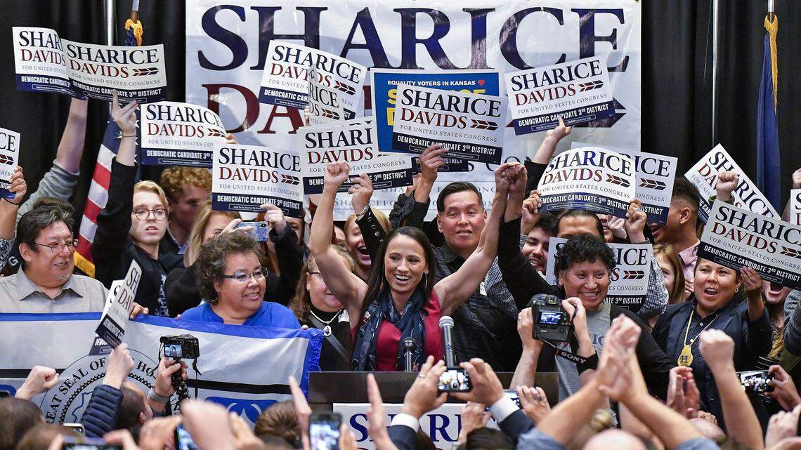 Sharice Davids makes history: Kansas’ 1st gay rep, 1st Native American woman in Congress