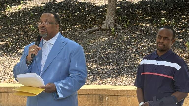 Man dragged from Kansas City Council meeting calls for apology, charges dropped