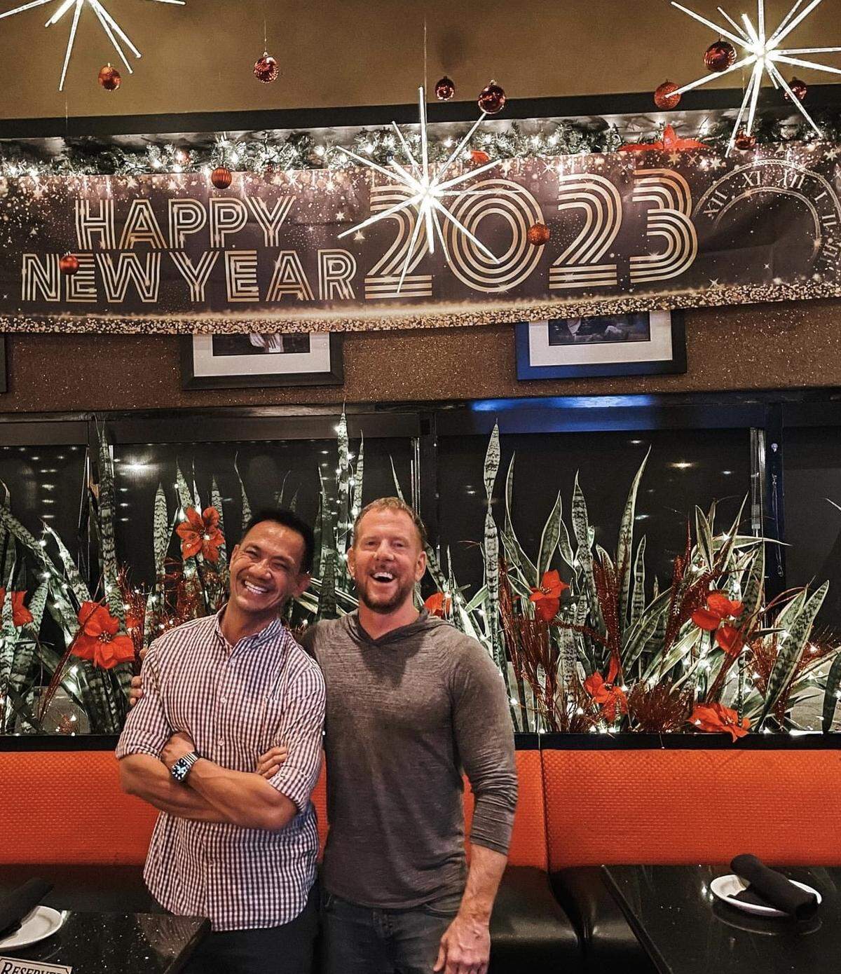 Cafe Trio co-owners Tai Nguyen, left, and Chris Youngers.