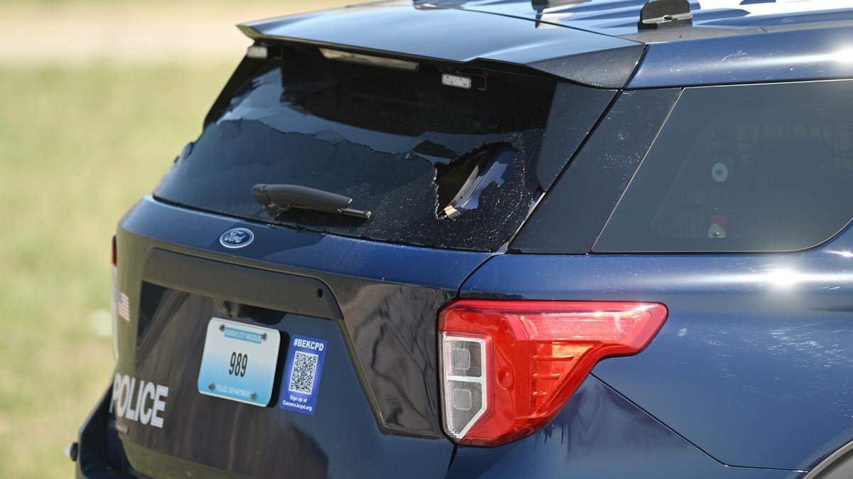 A Kansas City police vehicle is pictured in a file photo.