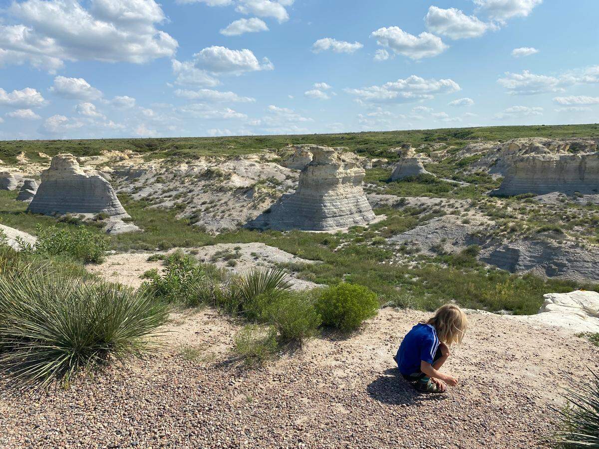These photos were taken last July while driving to Colorado with my son. It was a beautiful, memorable night in Kansas,” Sally Morrow said.