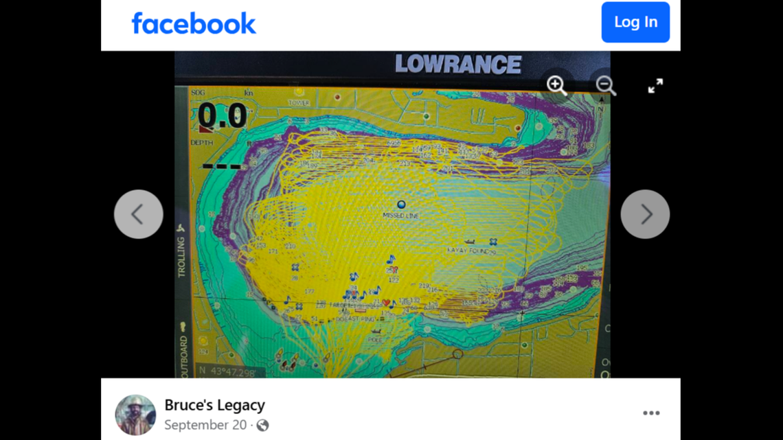Search crews scoured Green Lake for weeks searching for Ryan Borgwardt, as this display shows. Now they believe he faked his death during a kayaking trip, Wisconsin officials say.