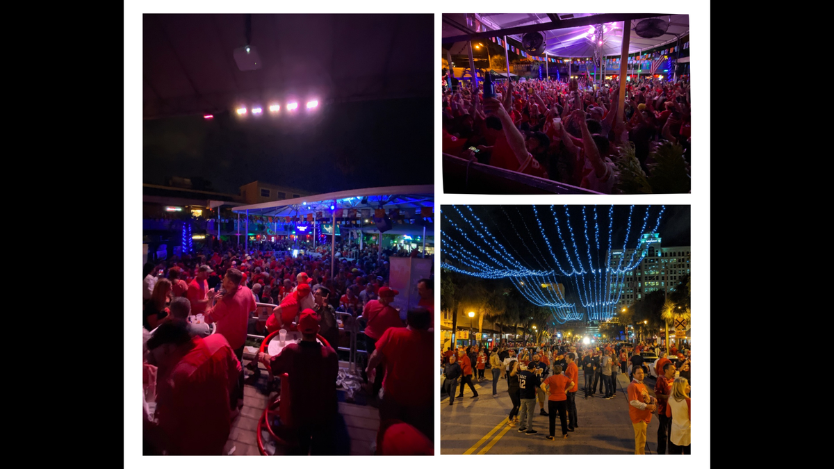 Young and Morrow hosted a Super Bowl rally in Fort Lauderdale, Fla. before the Chiefs’ Super Bowl LIV win in Miami to 16,000 fans they said.