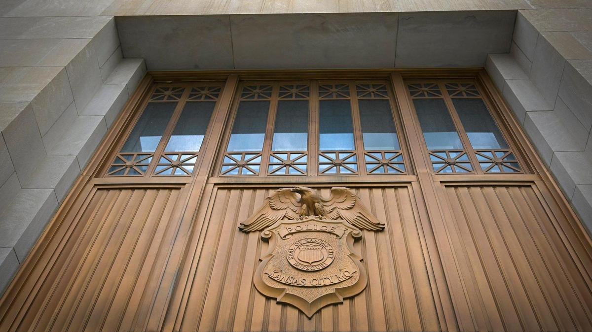 The Kansas City Police Department Headquarters in downtown Kansas City on Wednesday, May 24, 2023.