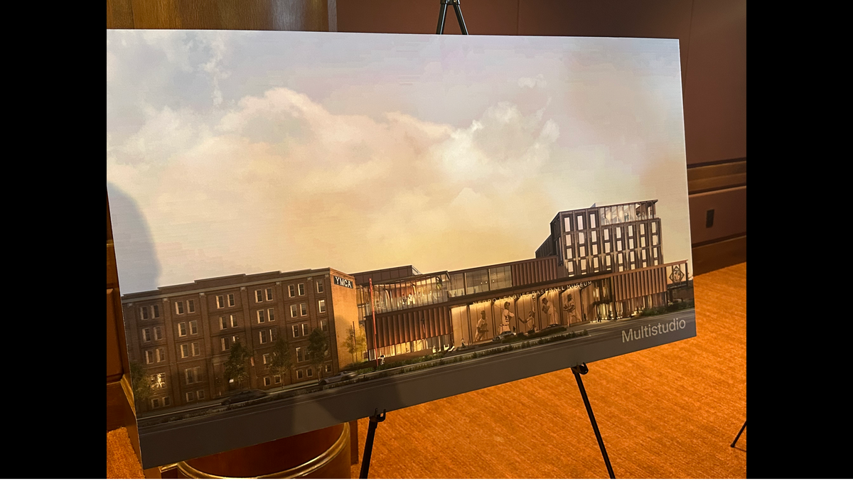 Kansas City’s Negro Leagues Baseball Museum unveiled renderings of its future home and complex in the 18th & Vine district on Friday, February 13, 2026. The complex includes a Marriott hotel attached to the museum, the Buck O’Neil Education and Research Center and a parking garage.