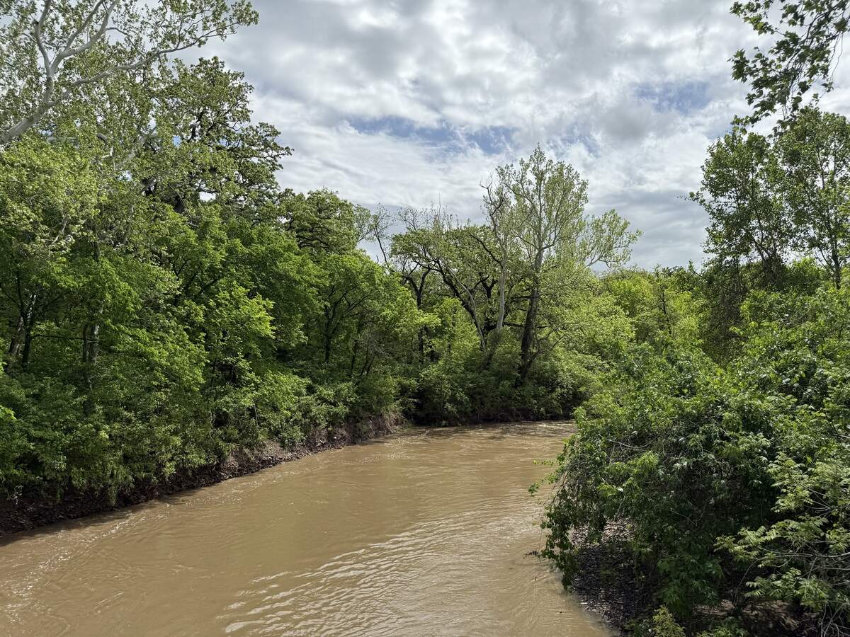 Indian Creek at Leawood City Park, 10601 Lee Blvd.