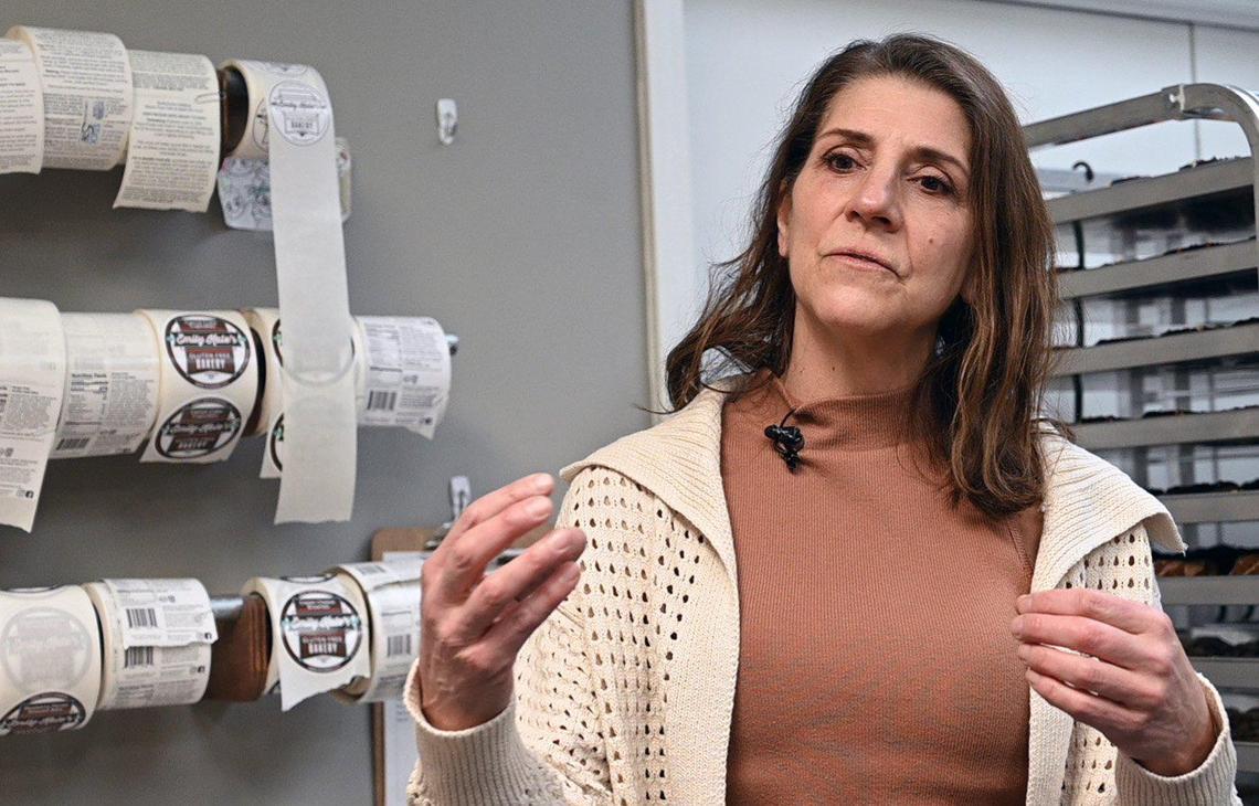 Robin Knight founded Emily Kate’s Bakery in 2015 after both her daughters were diagnosed with celiac disease.