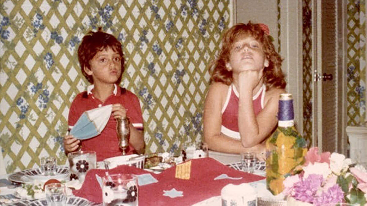 The author with her brother Danny in 1977. His 14 year struggle with depression was a shared family battle, waged mostly in private, before it claimed his life in 1996.