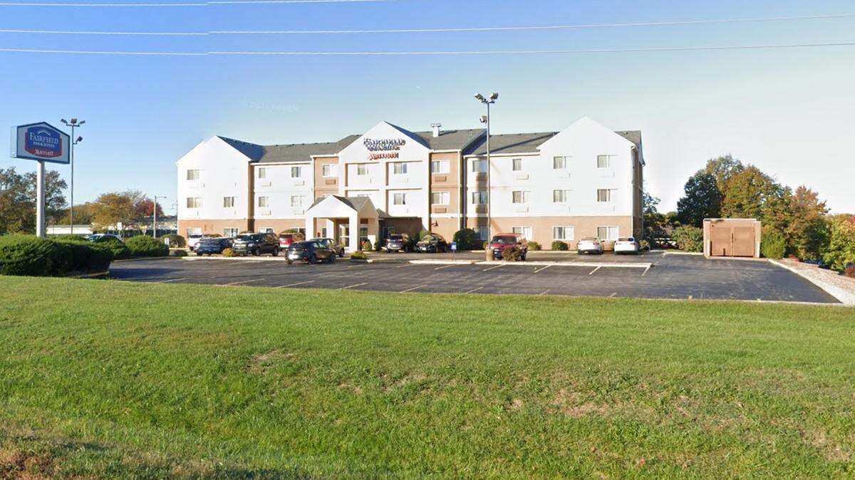 A person was killed after being struck by a vehicle in the parking lot of the Fairfield Inn at 1301 NE Windsor Drive in Lee’s Summit. This Google Maps view shows the area in November 2021.