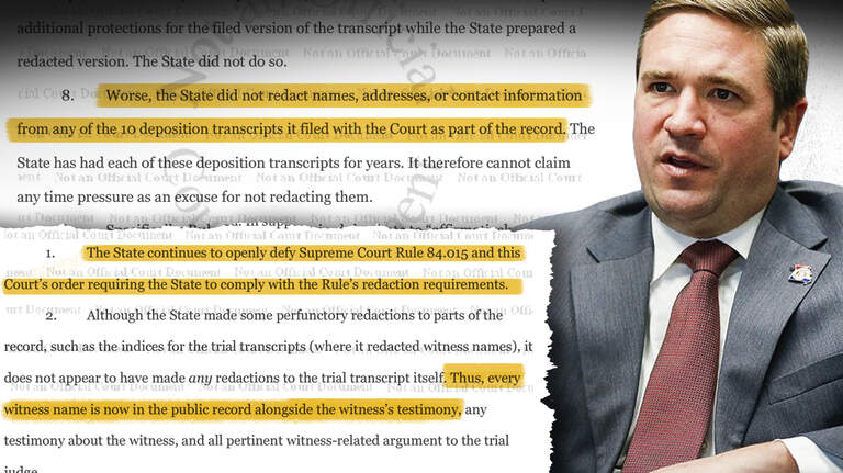 Missouri AG released confidential witness info weeks before accusing KC of doxxing Butker