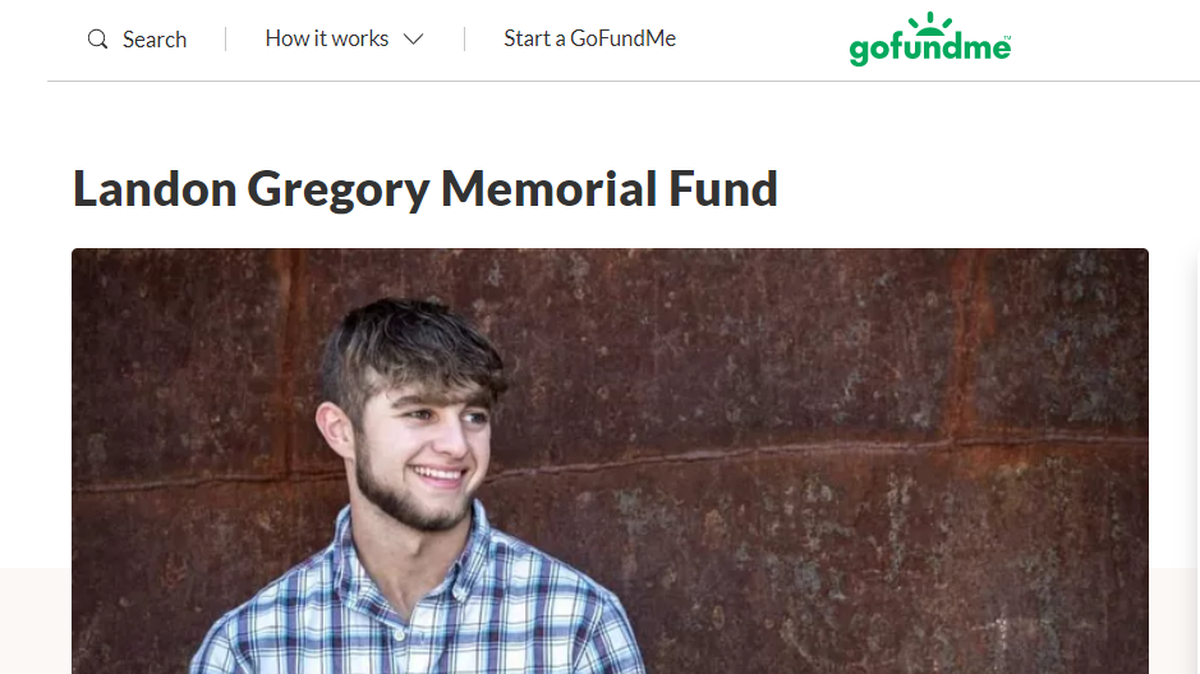 Landon M. Gregory, 17, of Lee’s Summit, was killed Jan. 8 in a crash in Kansas City. Family started a GoFundMe in the wake of his death.