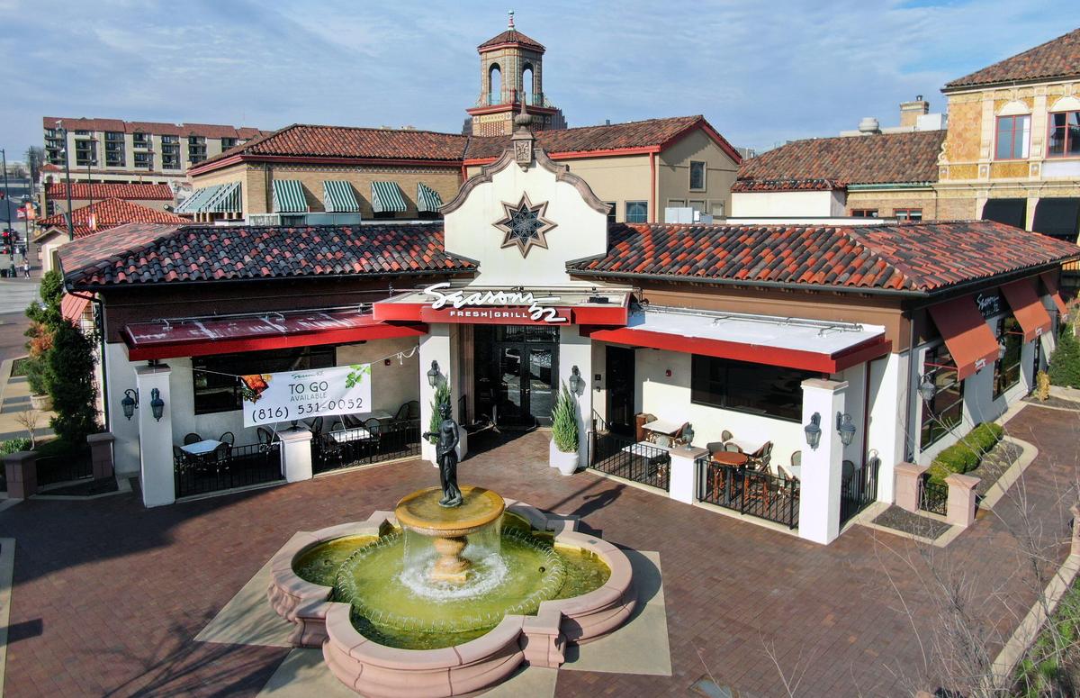 With the stay-at-home order in effect, Seasons 52 restaurant is offering curbside pickup and complimentary delivery. It was eerily quiet outside the restaurant during the dinner hour Thursday on the Country Club Plaza.