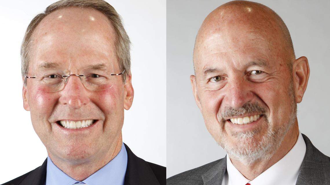 Jim Barnett and Ken Selzer are trying to break through the campaign noise surrounding their Republican rivals, Gov. Jeff Colyer and Secretary of State Kris Kobach.