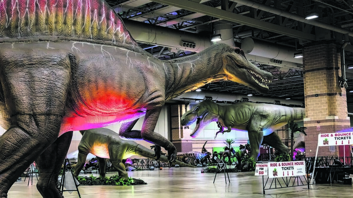 Dinosaurs and dragons will invade Bartle Hall for the Dino & Dragon Stroll on July 9-10.