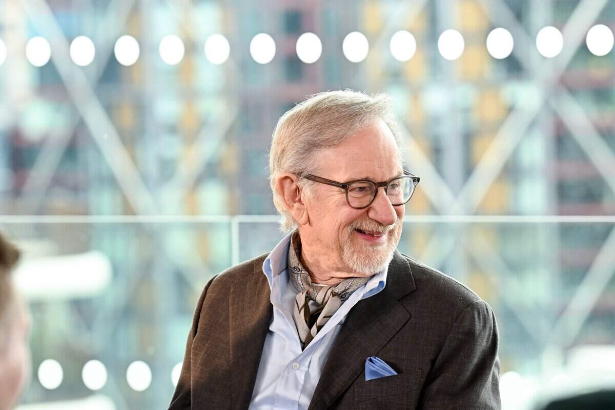 Steven Spielberg during the Universal Pictures "Disclosure Day" UK Content Creator Q&A on June 05, 2026 in London, England.