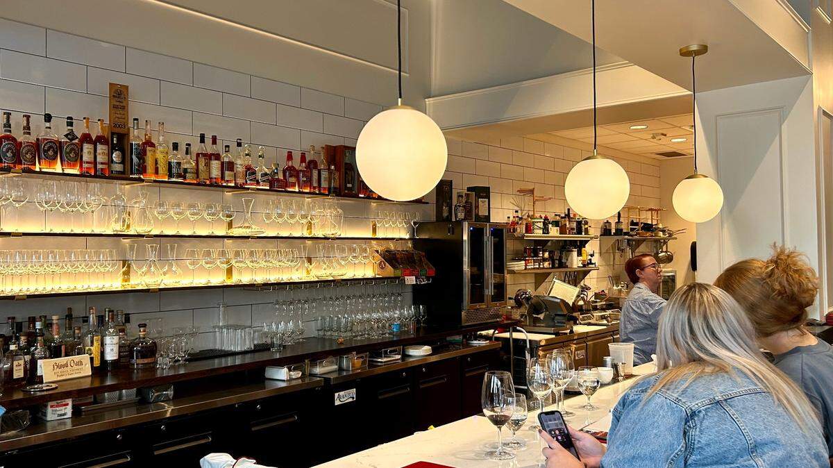 Vintage ’78 won an award for its wine list, which features wines from around the world.