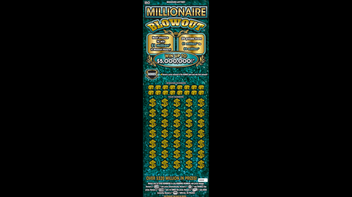 A mother son duo took home $50,000 after playing the Missouri Lottery with a scratch-off ticket, officials said.