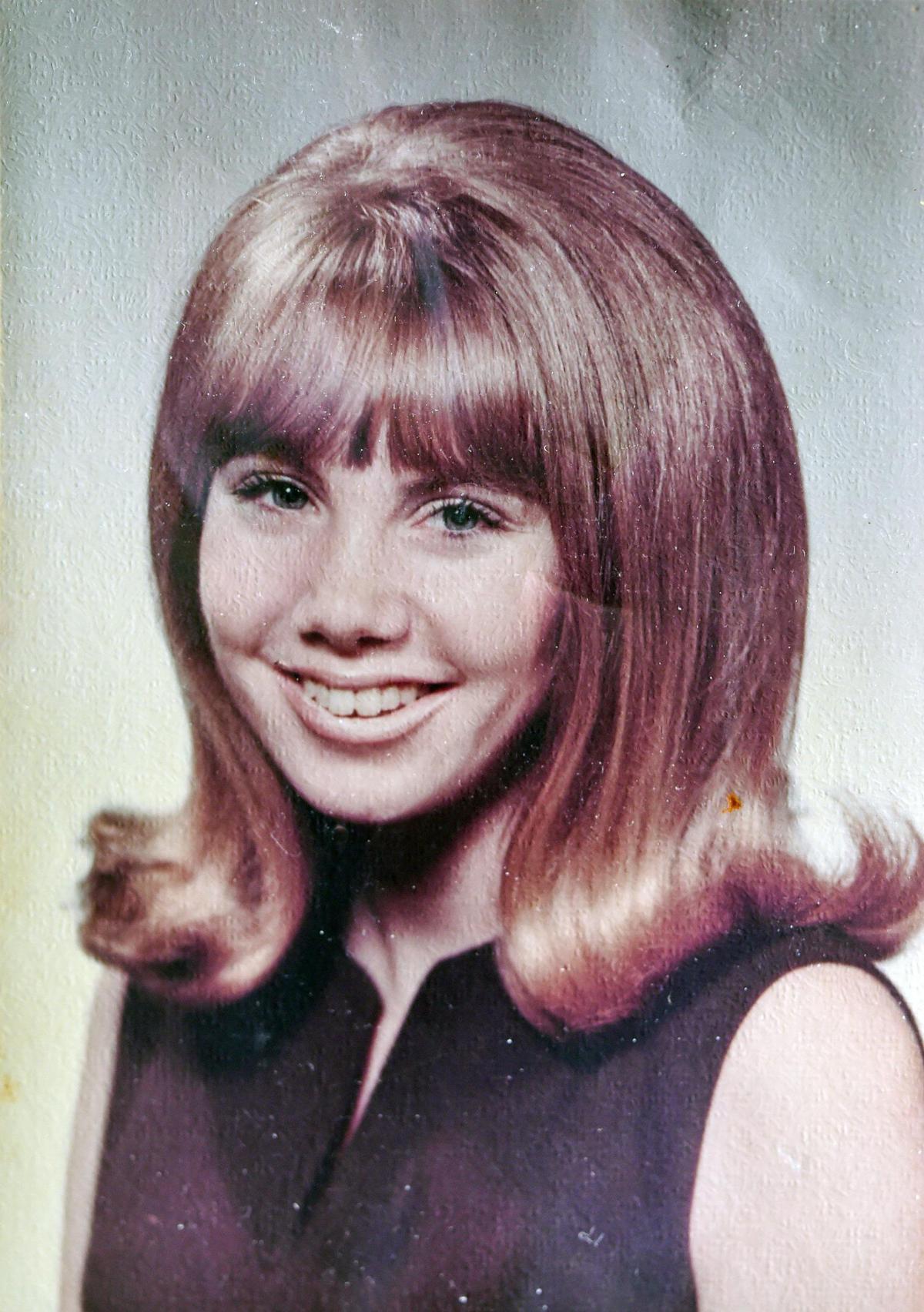 Pam Mattox is pictured during her senior year in 1971, at Turner High School in Kansas City, Kansas. After her own abortion, she worked in a Kansas City, Kansas, clinic, sitting with patients and holding their hands while the procedure was performed.