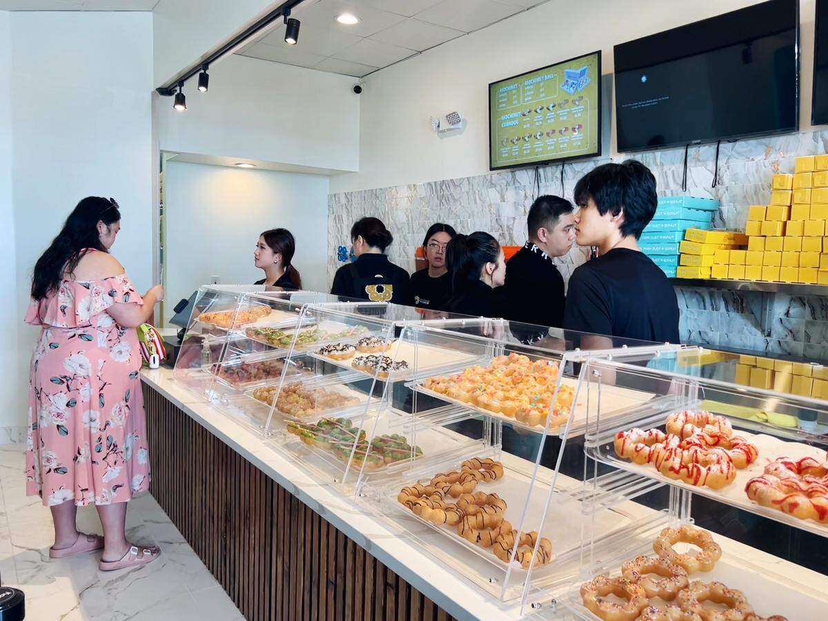 Mochinut opened in Overland Park Thursday.