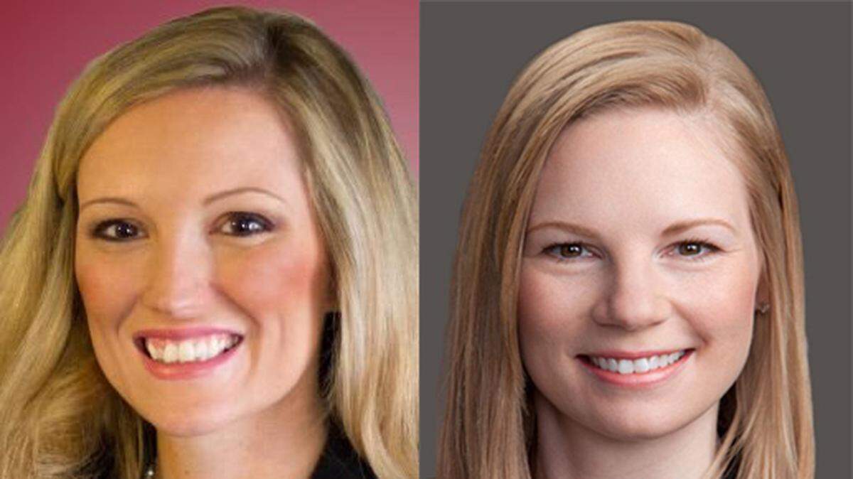 Saundra McDowell (left) and Nicole Galloway are facing off in the race for Missouri auditor.
