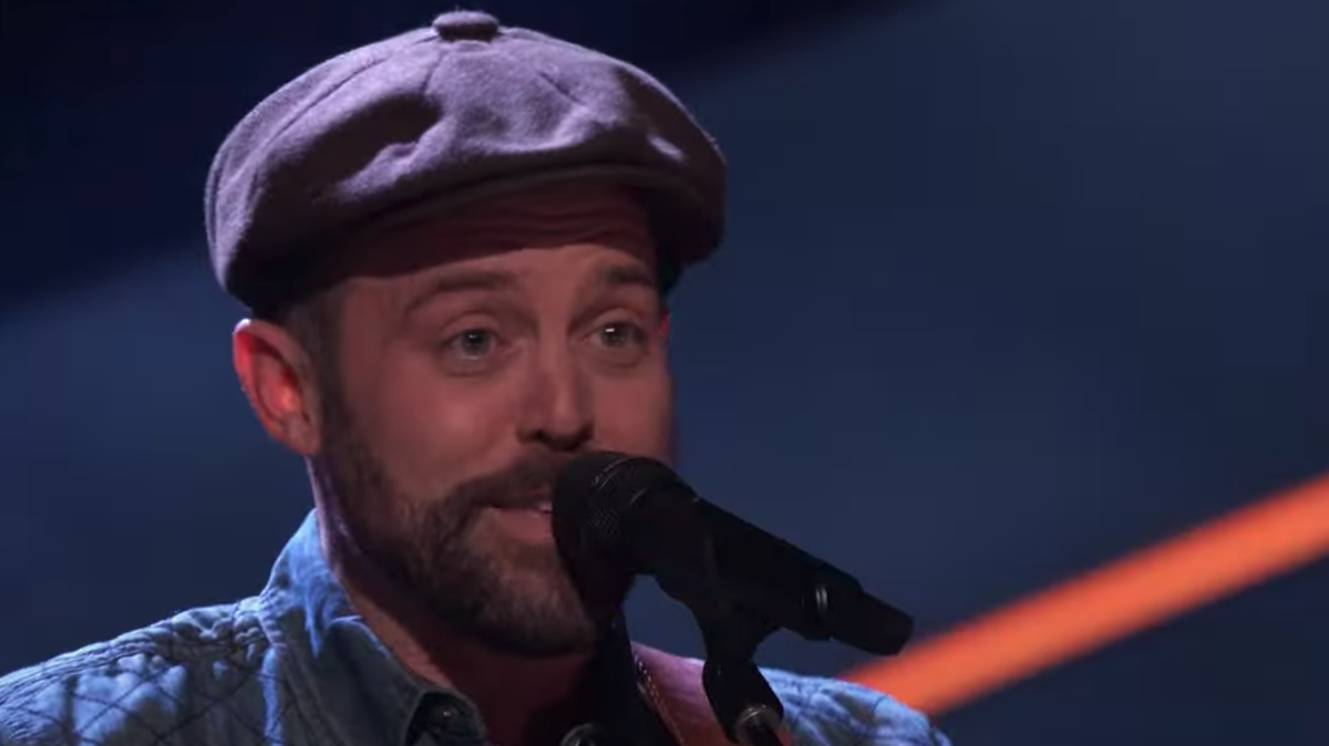 Neil Salsich, from St. Louis, performed “Honky Tonk Blues” during his blind audition on “The Voice.”