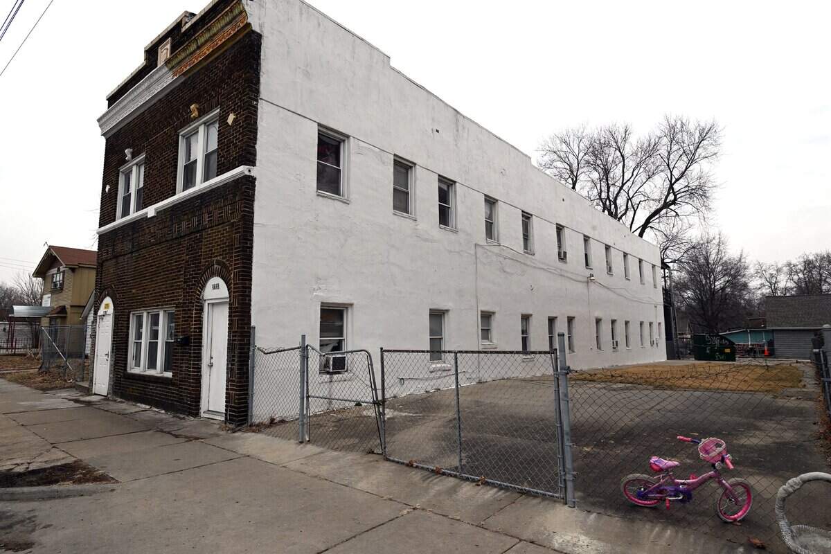 In November 2022, police found the body of a nearly 5-year-old girl in an apartment at this building at 5707 St. John Ave. in Kansas City. The girl’s twin sister was found severely malnourished.