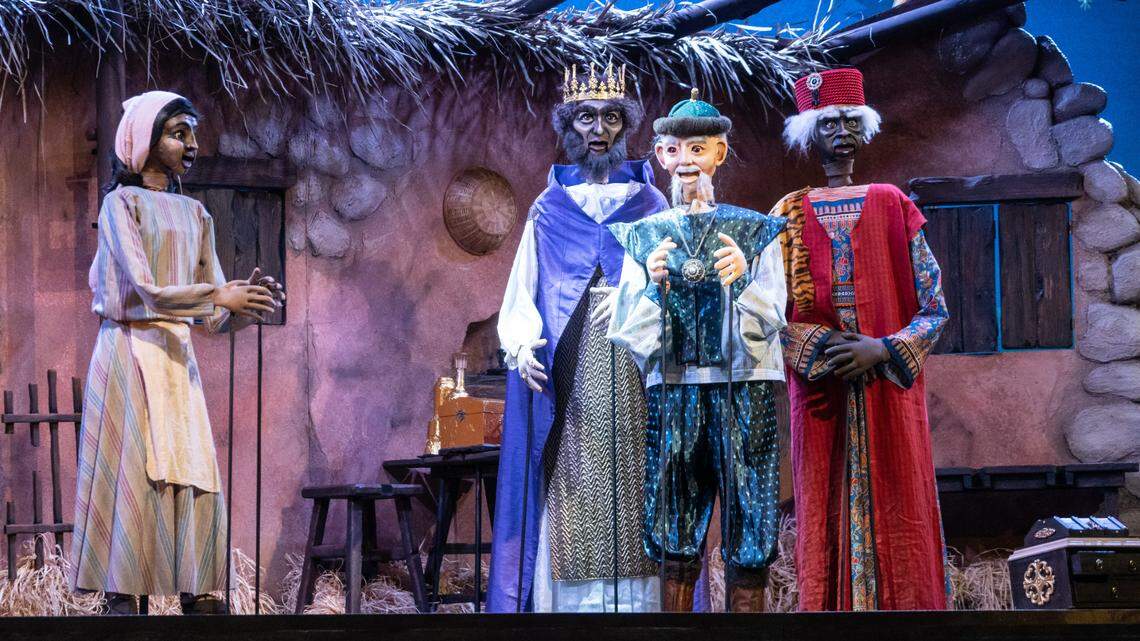 The Lyric Opera presents “Amahl and the Night Visitors,” using puppets created with the help of Paul Mesner.