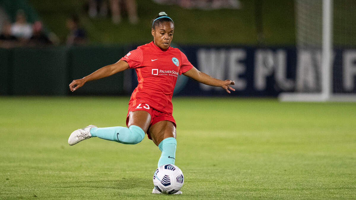 Being shorter in stature, 5 feet tall, has always been among the motivating factors for KC NWSL defender Kiki Pickett. She’s worked her way back from an injury and was in the starting 11 for Kansas City’s Friday night game against the NC Courage.