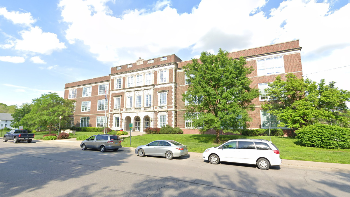 A former Lawrence man is suing the Lawrence school district after it allegedly failed to report his daughter’s sexual harassment claims at Liberty Memorial Central Middle School. This Google Maps Street View image of the area is from May 2019. 