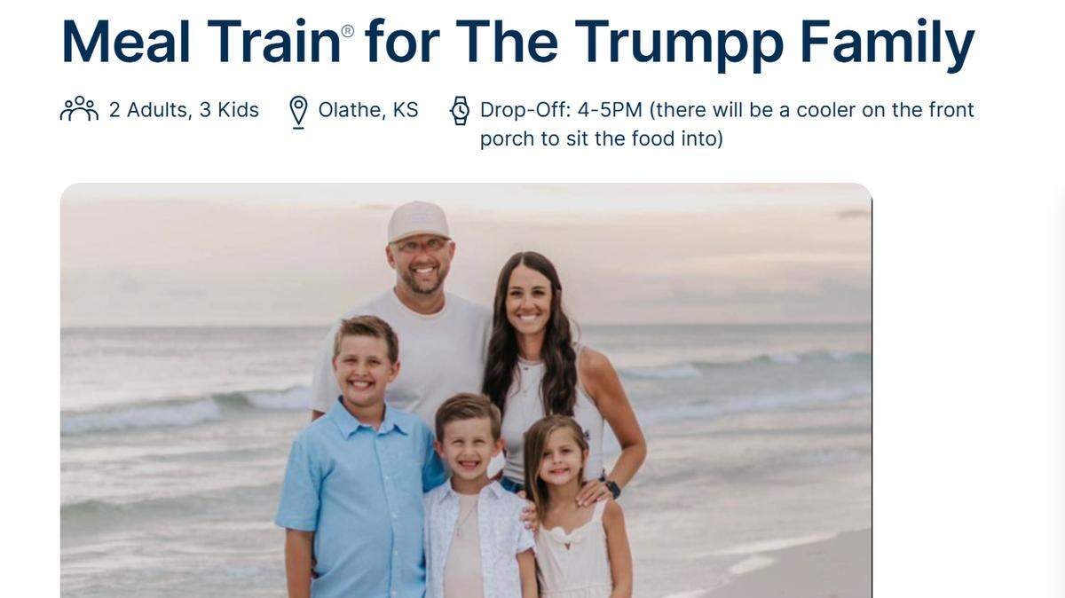 A Meal Train fundraiser is going to support an Olathe mom after she was reportedly stabbed midday at Two Trails Park.