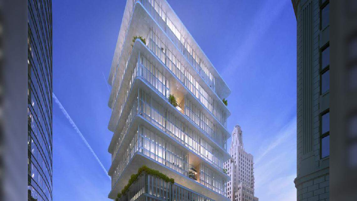 Copaken Brooks and Jury & Associates describe the proposed Strata building as “the first Class A Office high-rise multi-tenant building in Kansas City since 1991.” 