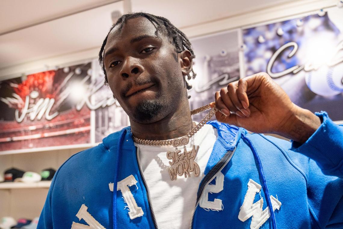 Raimon Gilliam, also known as “Ray Muney,” at IMKC in Kansas City on Tuesday, June 3, 2025. Hip hop in Kansas City has been influenced by the Bay Area for a long time. Gilliam agrees, but feels that Kansas City “creates it’s own sound.”