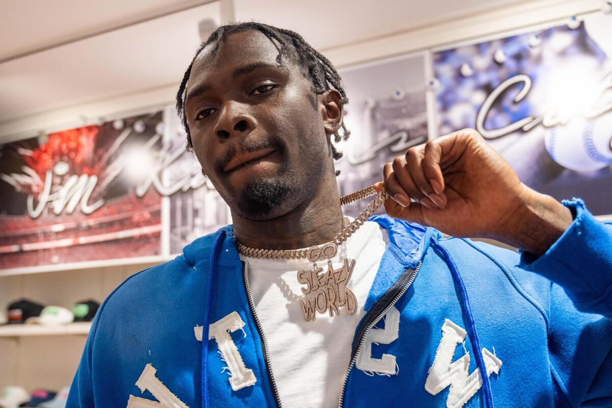 Raimon Gilliam, also known as “Ray Muney,” at IMKC in Kansas City on Tuesday, June 3, 2025. Hip hop in Kansas City has been influenced by the Bay Area for a long time. Gilliam agrees, but feels that Kansas City “creates it’s own sound.”