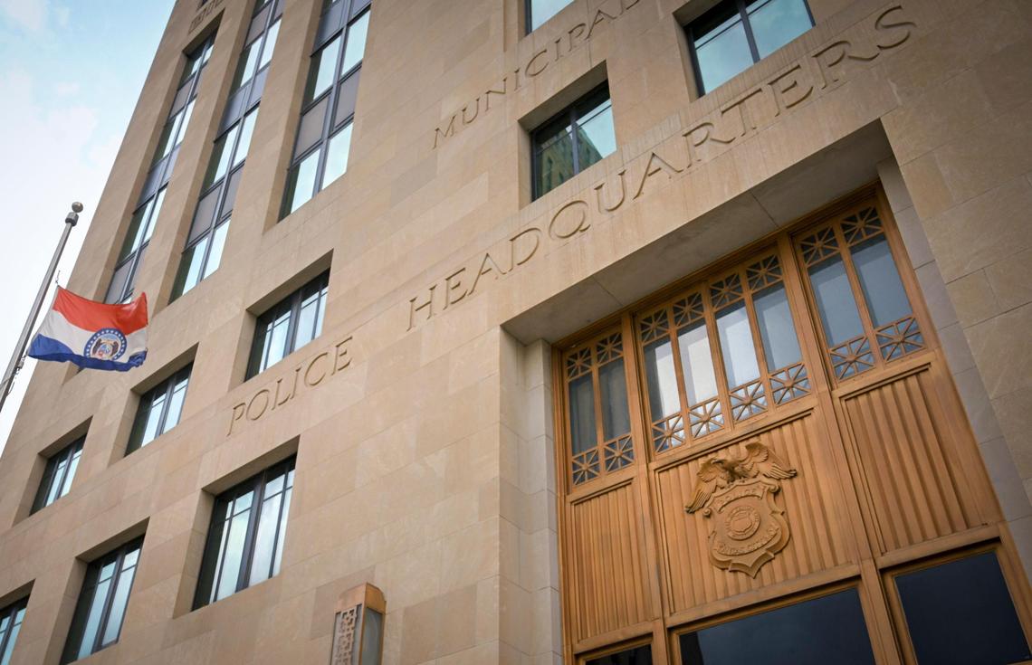 The Kansas City Police Department Headquarters in downtown Kansas City.