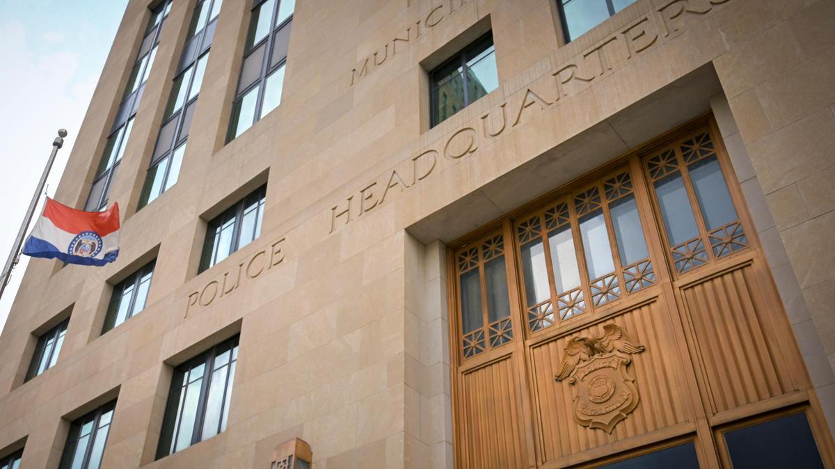 The Kansas City Police Department Headquarters in downtown Kansas City.