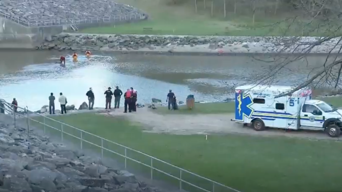 A 20-year-old died trying to rescue a group of teens who fell in the water near a Delaware County, Ohio, dam, officials say. A 17-year-old also died.