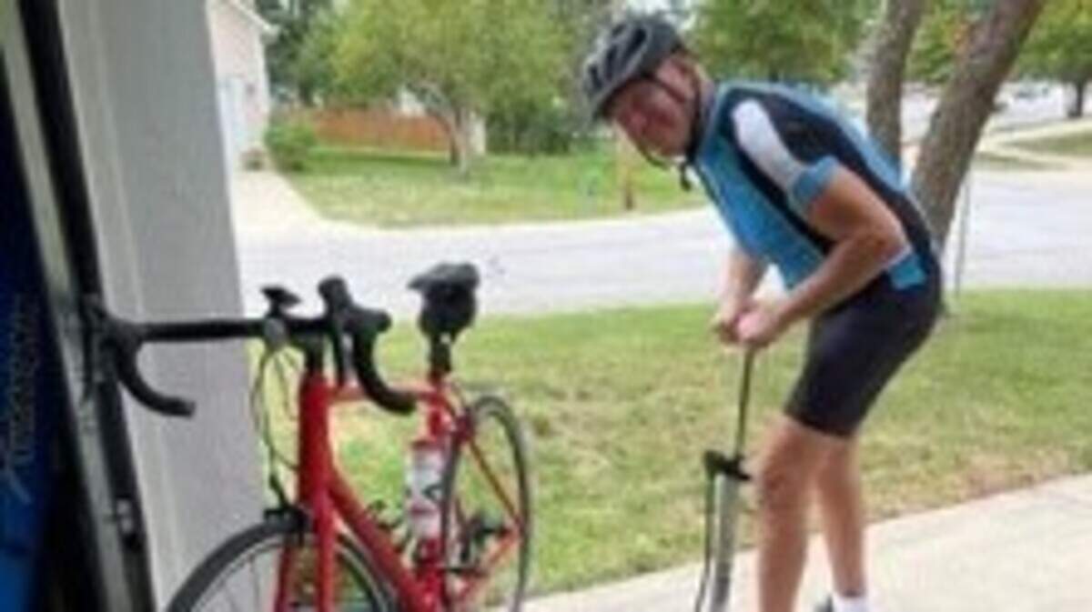 Michael Vestweber, having finally admitted to needing a class, can now change a bike tire like a pro.