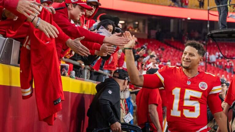 Patrick Mahomes reached 100 career wins with KC. He says this is his favorite